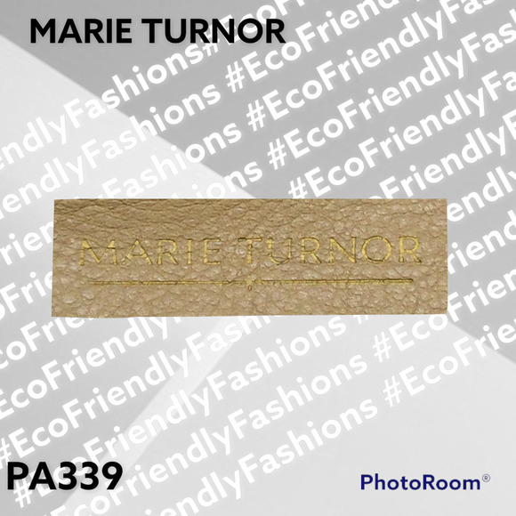 Marie Turnor THE DINNER — Camel with Gold Print Handbag - Picture 11 of 11